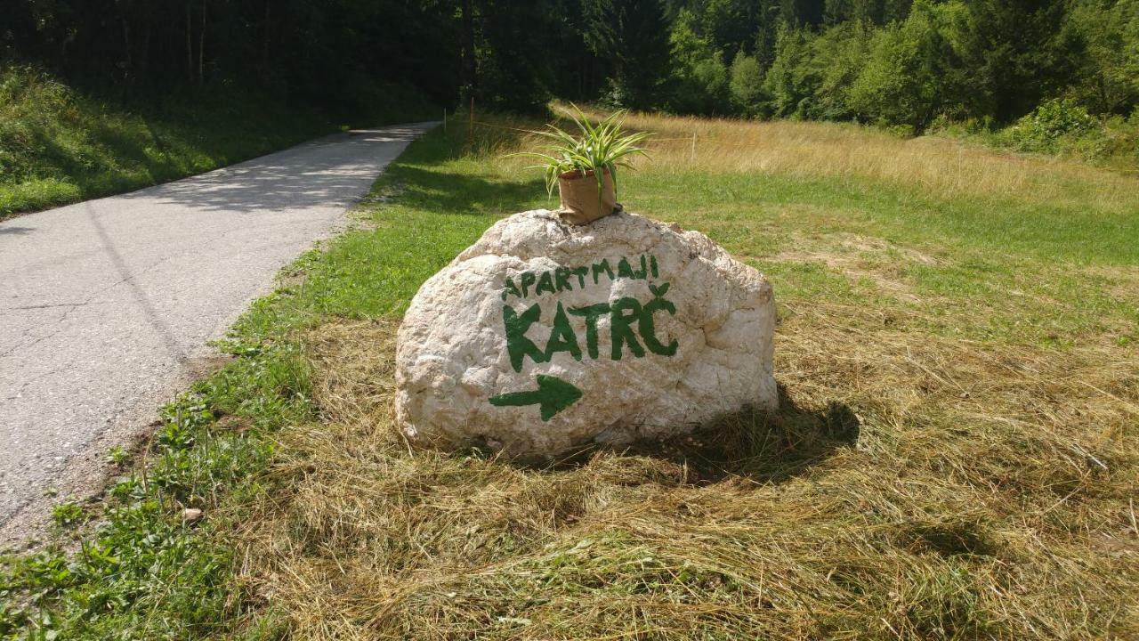 Apartmaji Katrc Soča Eksteriør billede